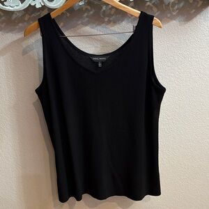 Ming Wang Elegant Black Sleeveless Top
